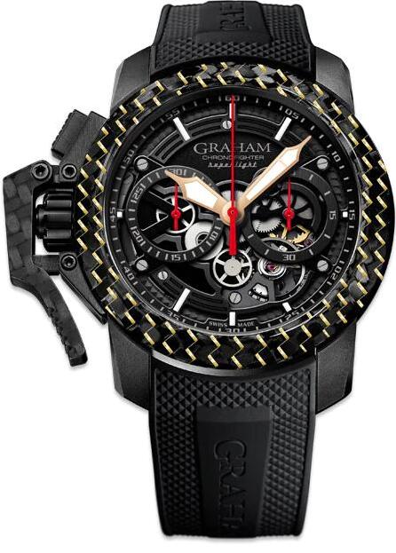 Replica Graham Watch 2CCBK.B25B.K92K CHRONOFIGHTER SUPERLIGHT CARBON SKELETON